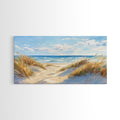 Beach Dunes Coastal Canvas Print